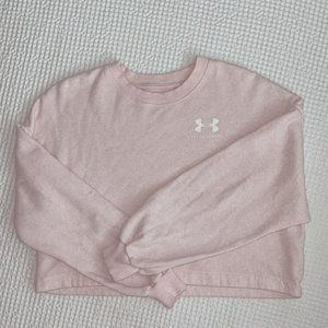Under Armour Women's Rival Fleece Cropped Sweatshirt